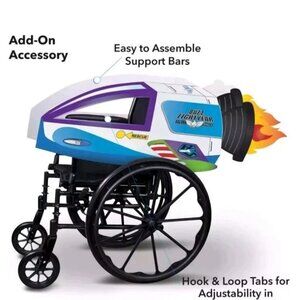 Disney's Toy Story Buzz Lightyear Spaceship Wheelchair Child Halloween Costume